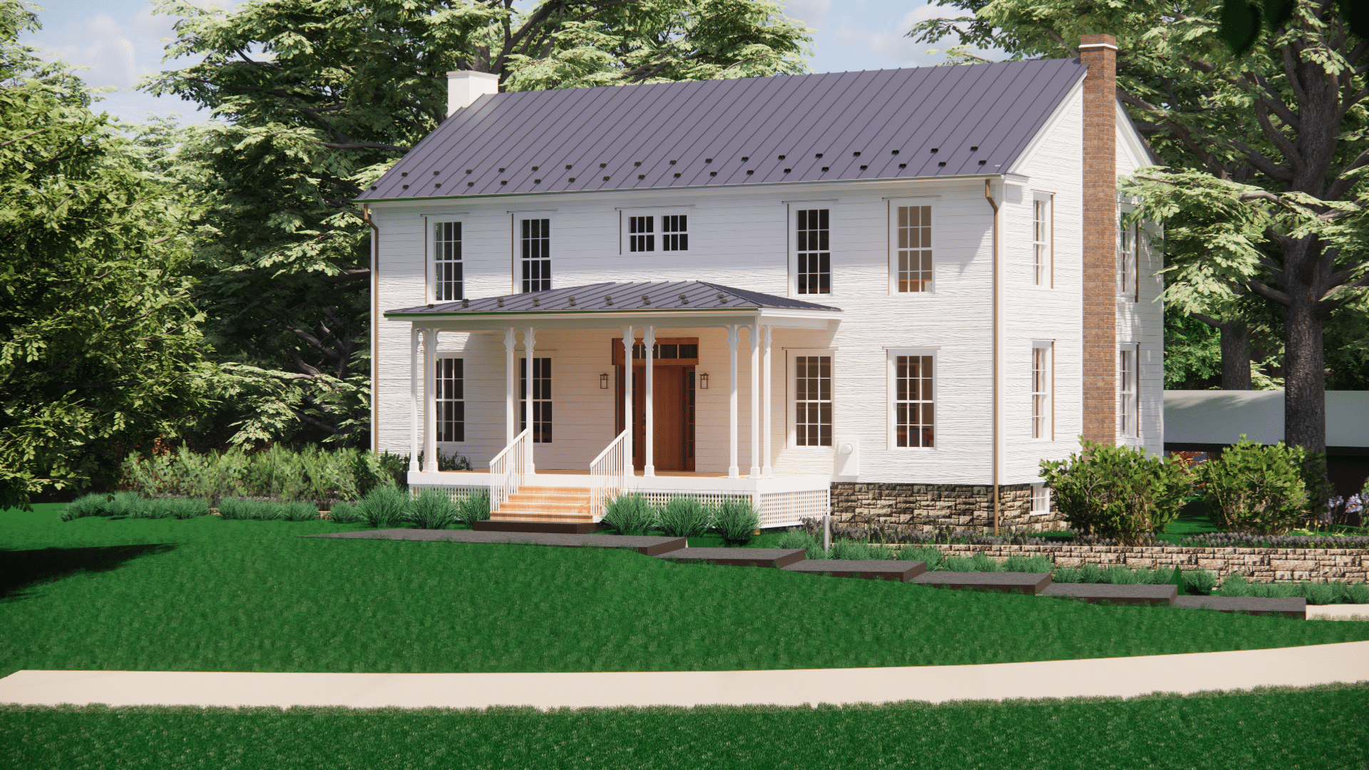 Mohonk Brookfarm Front Rendering