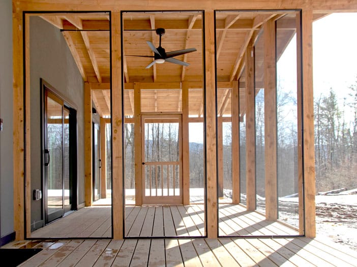 Deck With Screened Porch