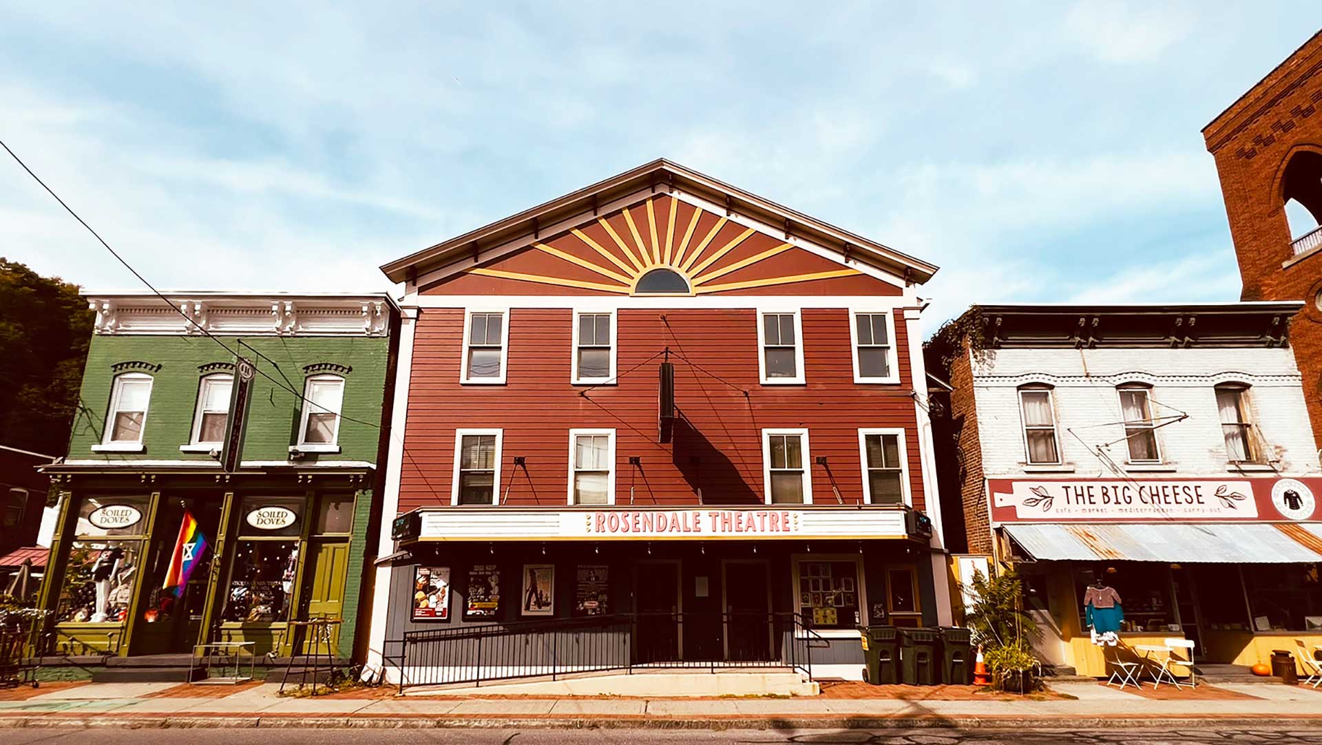 Rosendale Theatre front view from street