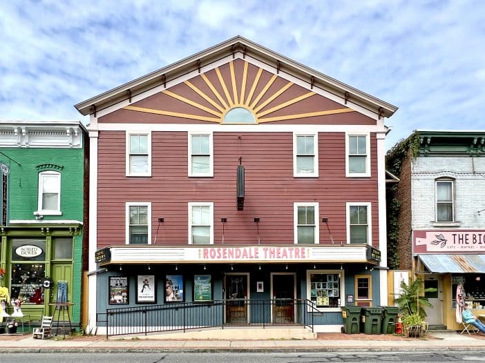 The Rosendale Theatre now.