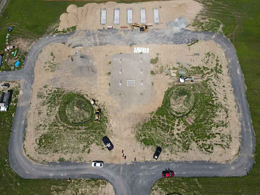 Ulster County Veterens Cemetery Site Aerial Overview