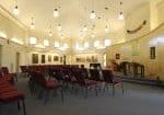 Main room of Unitarian Church.