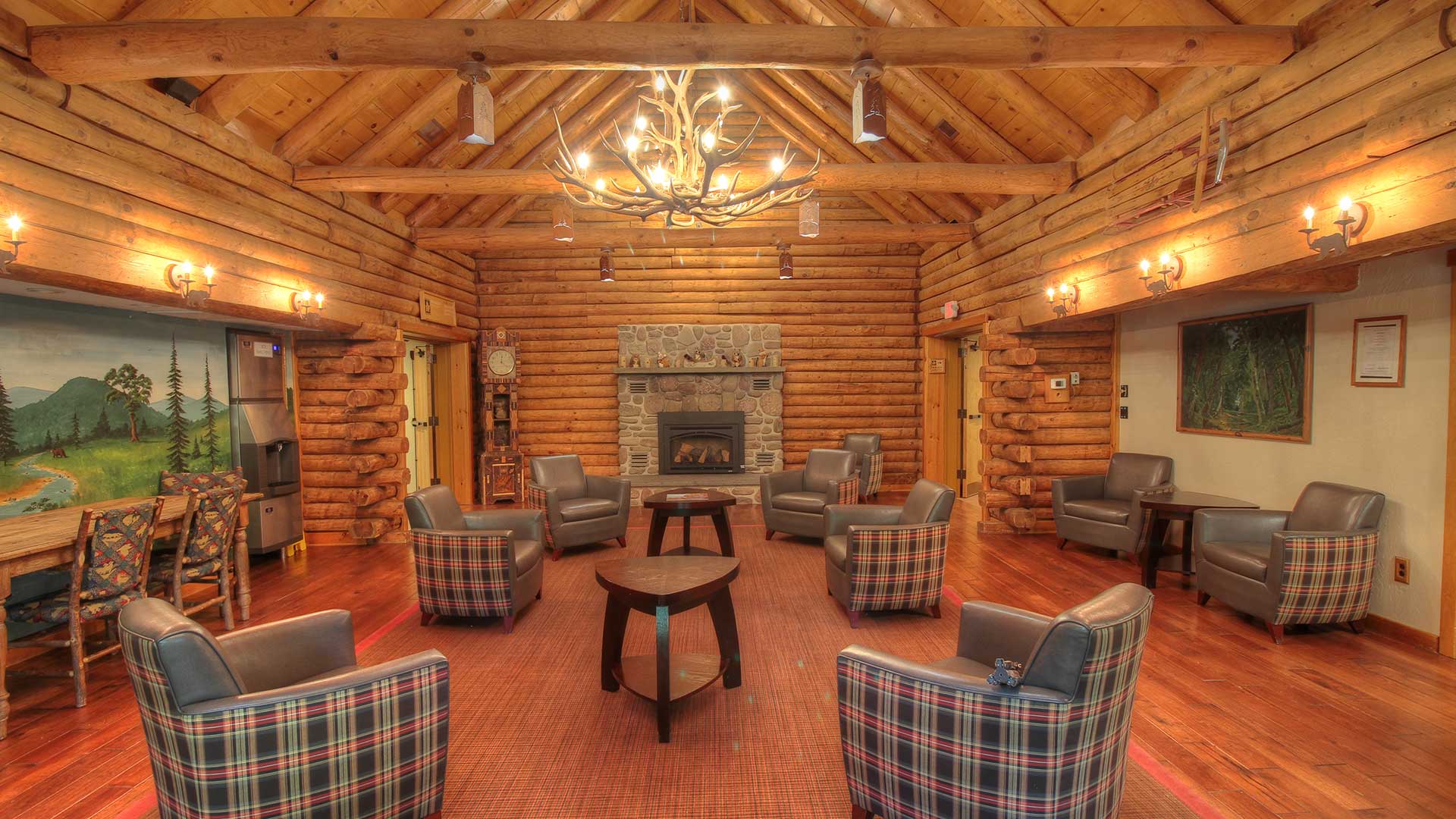 Black Bear Lodge interior