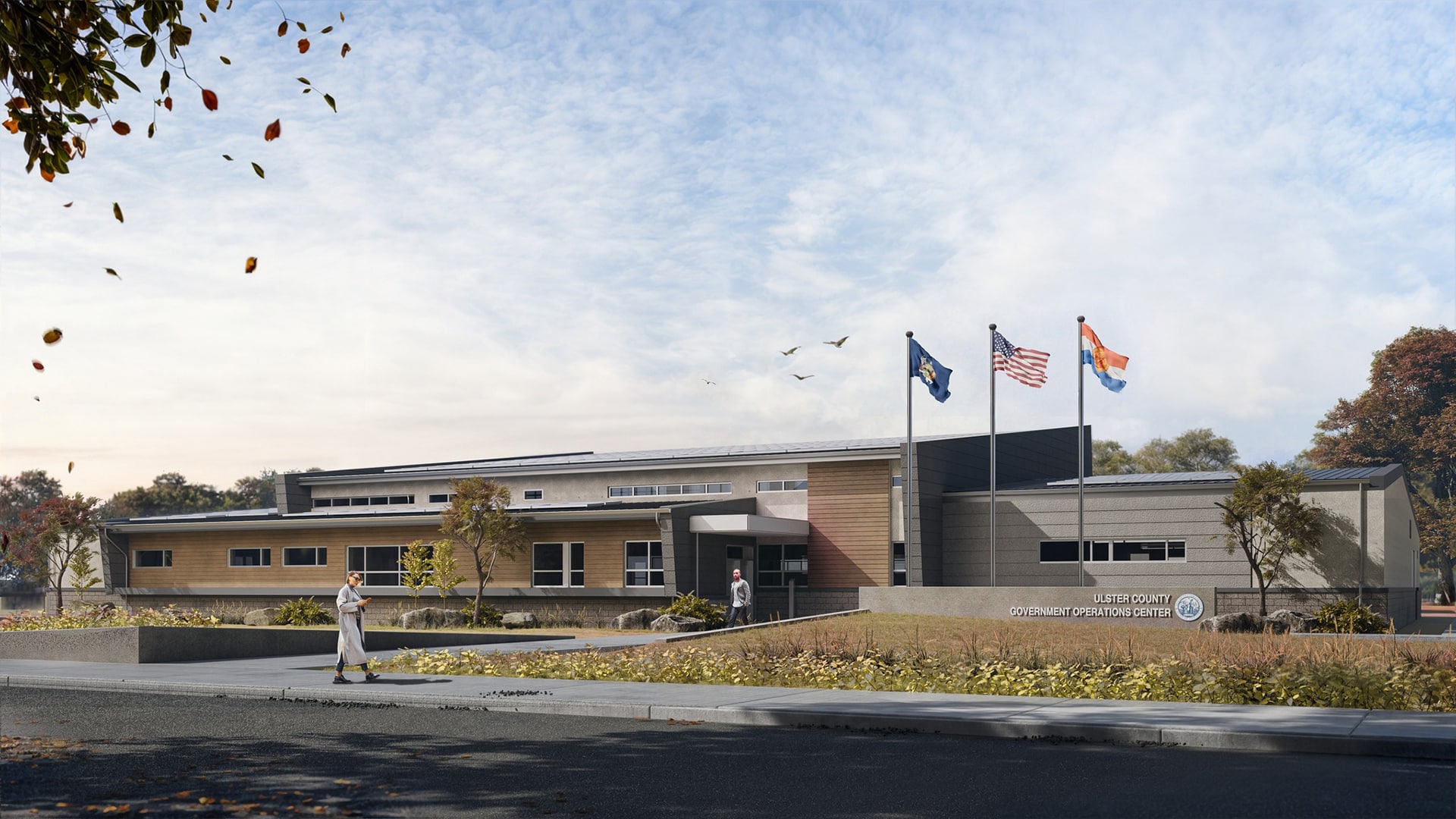 Ulster County Communications Center Rendering